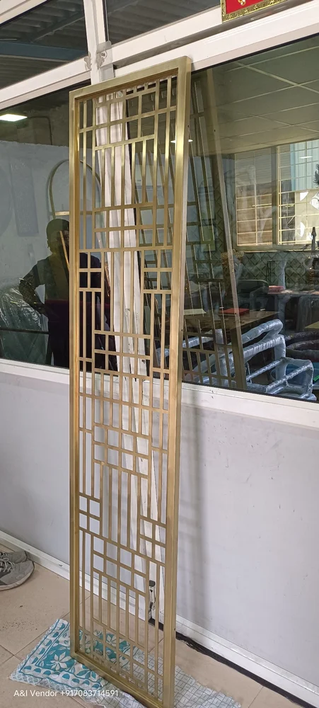 Laser-cut metal signage