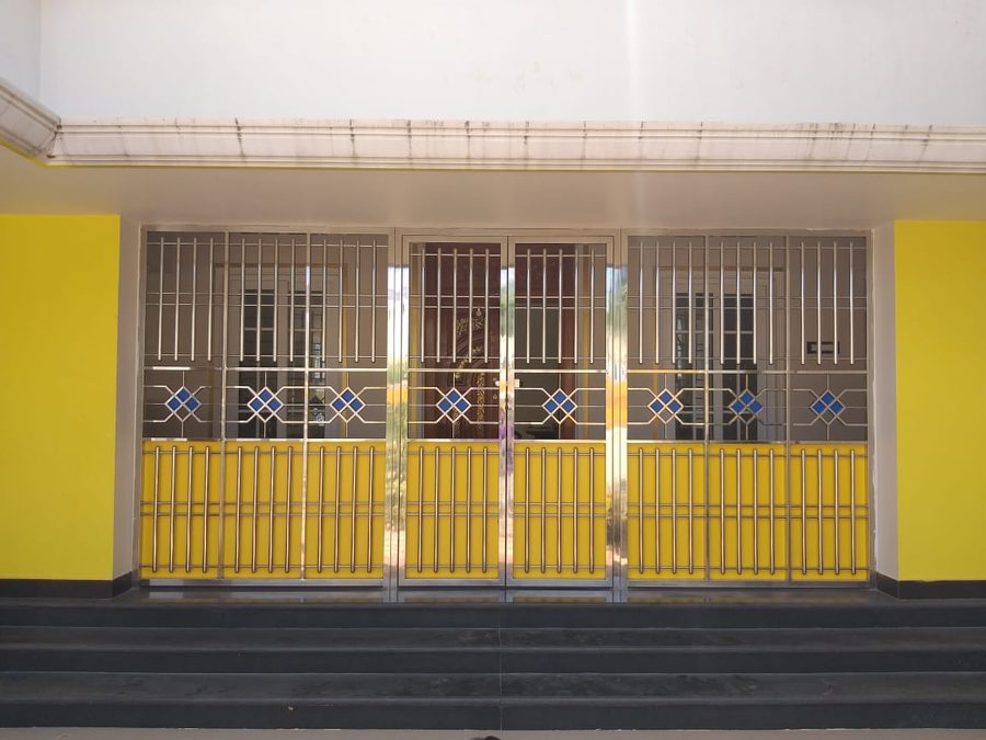 Stainless steel window grill